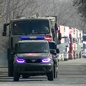 Ռուս խաղաղապահները շինանյութով բարձած 60 ադրբեջանական բեռնատար են ուղեկցել դեպի Շուշի