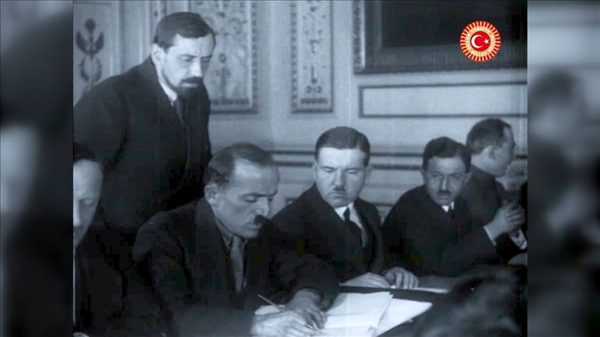 Եզակի կադրեր՝ 1921թ․ Մոսկվայի ռուս-թուրքական պայմանագրի կնքման պահից (տեսանյութ)
