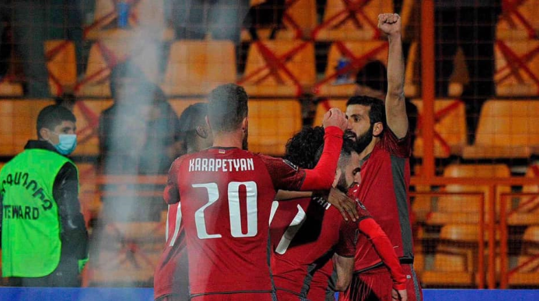 Հայաստանի ազգային հավաքականը սեփական հարկի տակ 2-0  հաշվով հաղթեց Իսլանդիայի հավաքականին