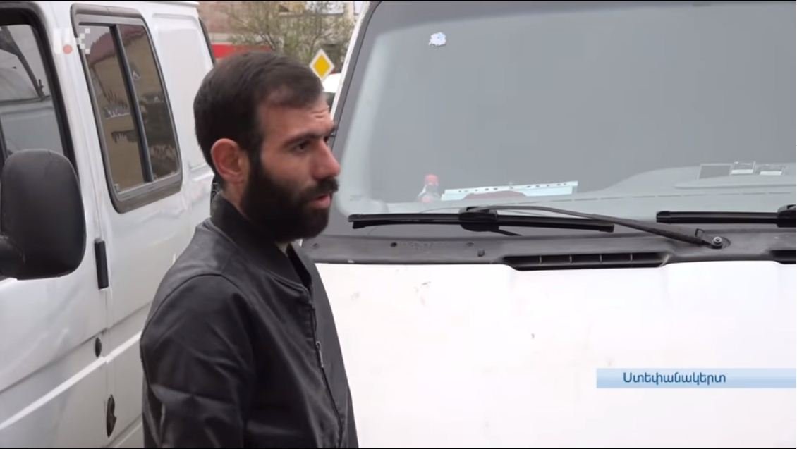 Ստեփանակերտ-Գորիս ճանապարհին քարկոծված մեքենայի վարորդը պատմել է դեպքի մանրամասները