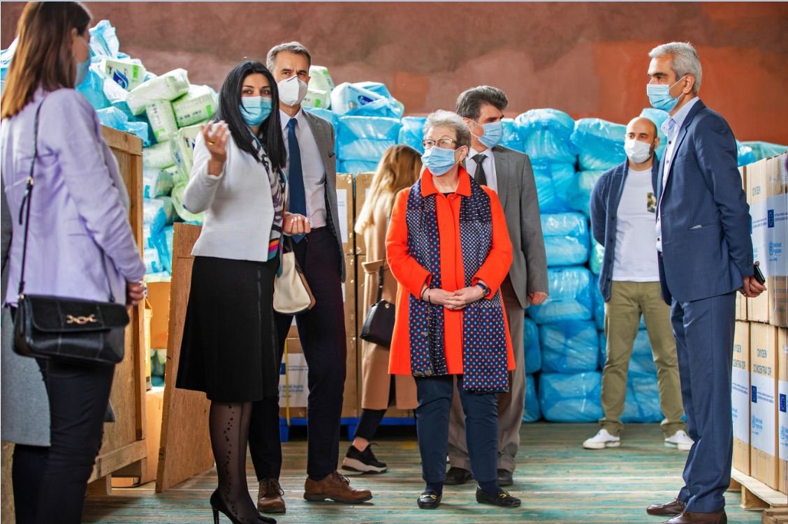 Եվրոպական միությունը և ԱՀԿ-ն թթվածնի խտացուցիչների նոր խմբաքանակ են նվիրաբերել Հայաստանին