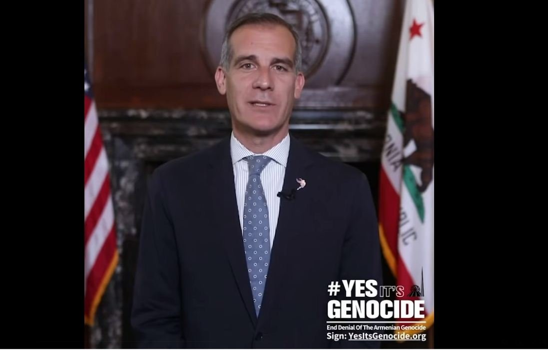 Լոս Անջելեսի քաղաքապետը դիմել է Բայդենին՝ կոչ անելով ճանաչել Հայոց ցեղասպանությունը