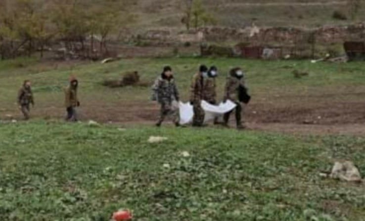 Արցախի փրկարարները հայտնաբերել և տարհանել են ևս մեկ հայ զինծառայողի աճյուն