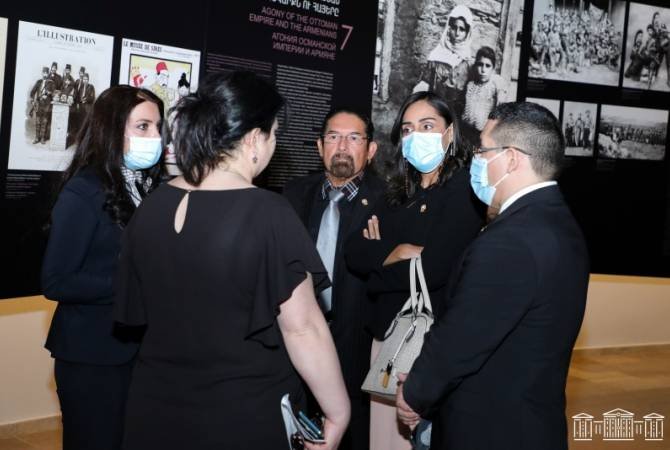 Կենտրոնամերիկյան խորհրդարանի նախագահի գլխավորած պատվիրակությունն այցելել է Ցեղասպանության թանգարան