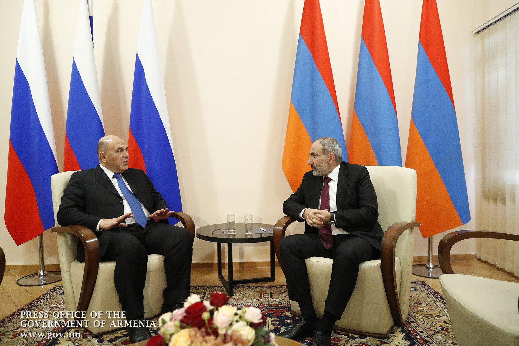 Հանդիպում՝ ՌԴ վարչապետ Միխայիլ Միշուստինի հետ․Ուղիղ