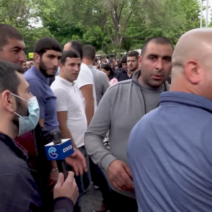 Քոչարյանի, ՀՅԴ- ի և Վահե Հակոբյանի կողմնակիցները խոչընդոտել են Civic.am-ի նկարահանող խմբի աշխատանքը՝ քաշքշել և սպառնացել լրագրողին