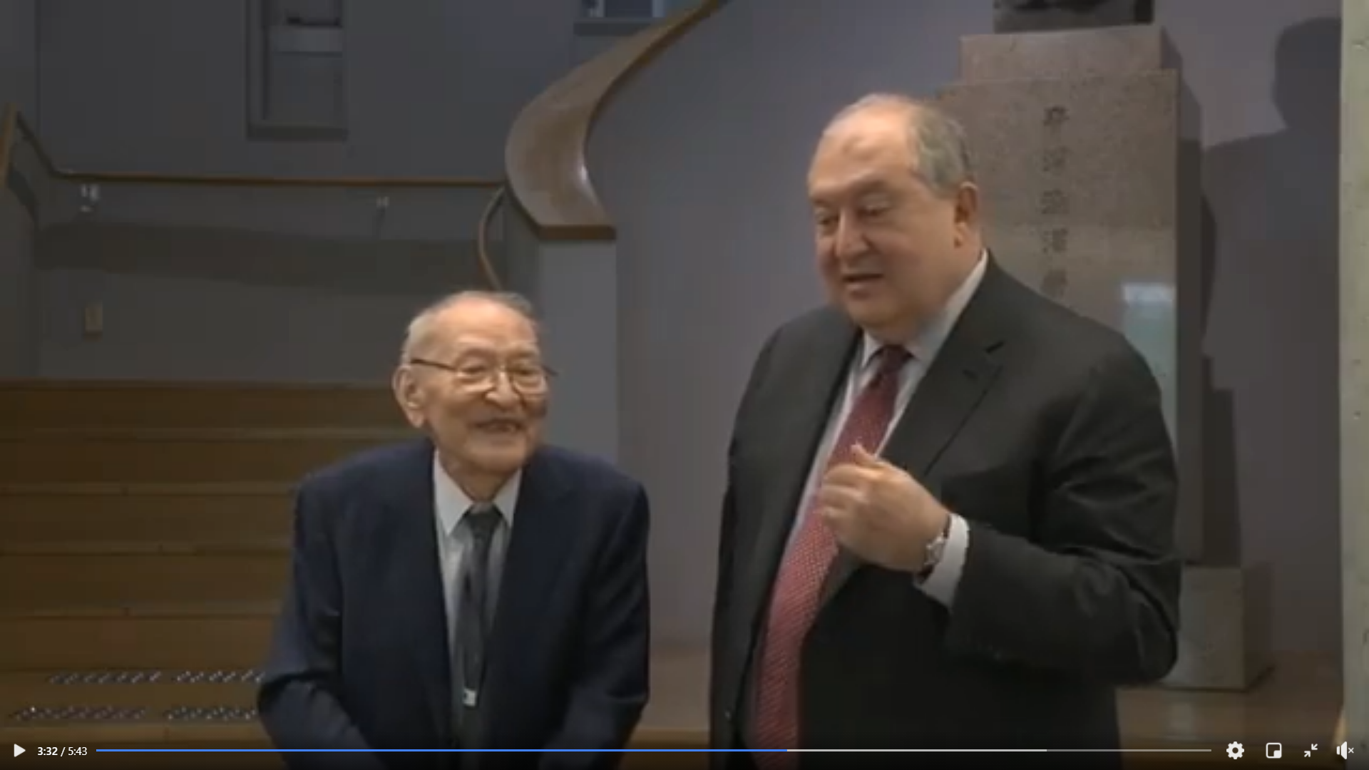 ՀՀ նախագահ Արմեն Սարգսյանն այսօր Տոկիոյում այցելել է հայտնի ճապոնացի գործարար և բարերար Շիբուսավա Էիչի հուշահամալիր-հիմնադրամ․ Տեսանյութ
