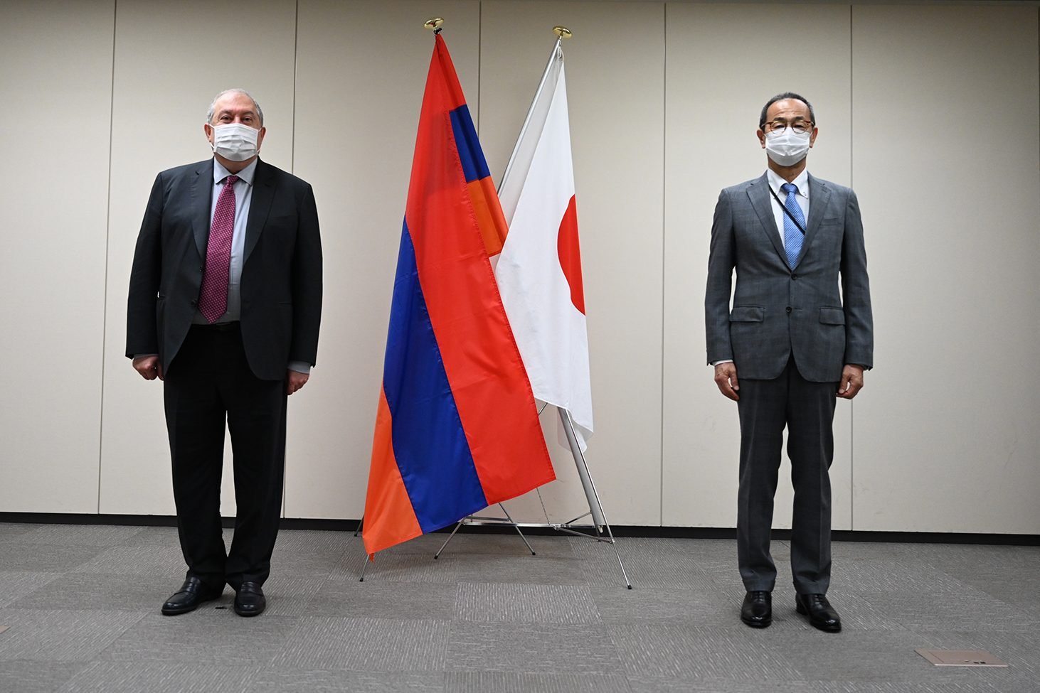 Արմեն Սարգսյանը միջուկային անվտանգության ապահովման ոլորտում փոխգործակցության հարցեր է քննարկել Ճապոնիայի Միջուկային կարգավորման գործակալության նախագահի հետ