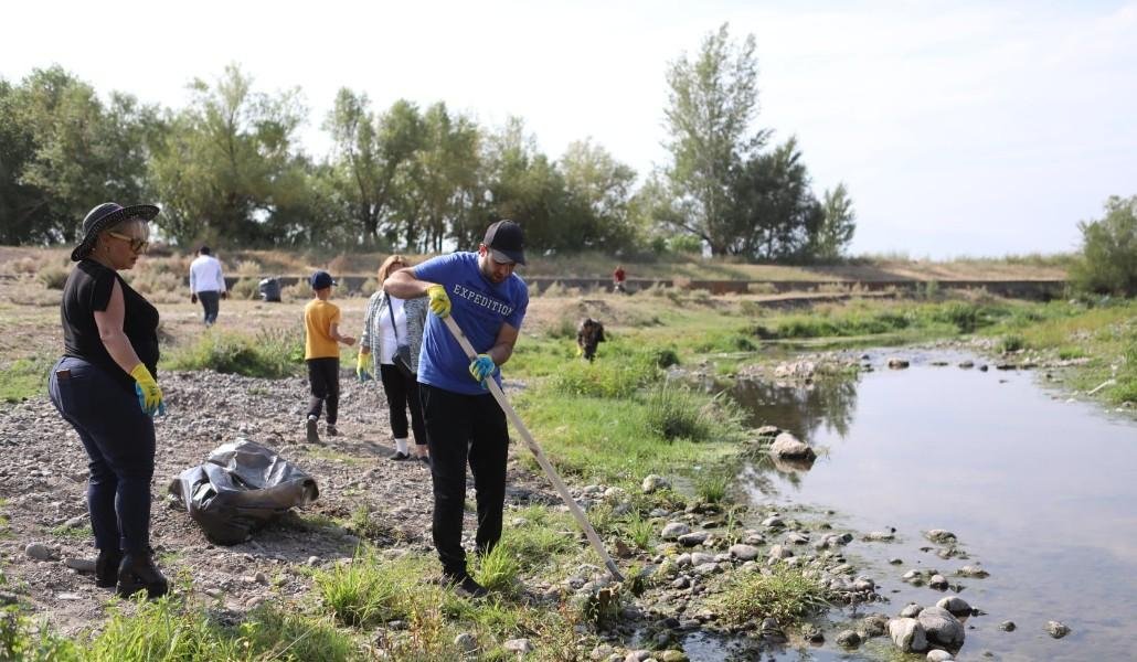 Քասախ գետի գետահովտում մաքրման աշխատանքներ են իրականացվել