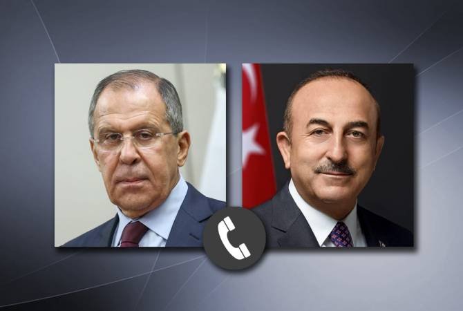 ՌԴ արտգործնախարար Լավրովը հեռախոսազրույց է ունեցել թուրք գործընկերոջ հետ