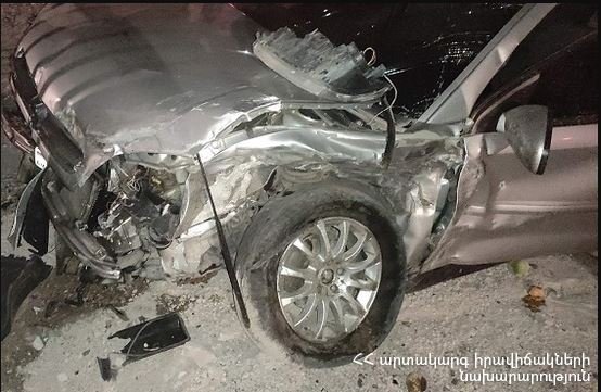 ՃՏՊ Եղվարդ քաղաքում. 41-ամյա վարորդը մահացել է