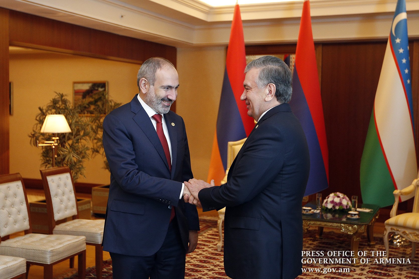 Վարչապետը շնորհավորական ուղերձ է հղել Ուզբեկստանի նախագահին