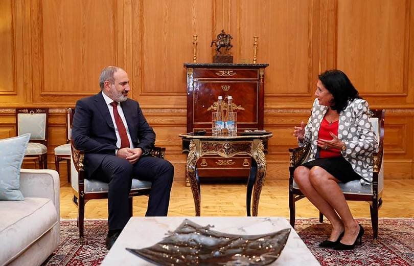 Վրաստանի նախագահն ու ՀՀ վարչապետն ընդգծել են հայ-վրացական հարաբերությունների բազմադարյա կարևորությունը