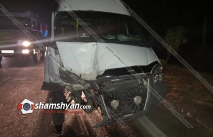 Բախվել են Ոսկեվազ-Երևան երթուղին սպասարկող ГАЗель-ն ու Nissan X-Trail-ը, կան վիրավորներ. shamshyan.com