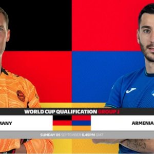 Ուղիղ. Գերմանիա – Հայաստան. աշխարհի առաջնության ընտրական փուլի 5-րդ հանդիպում