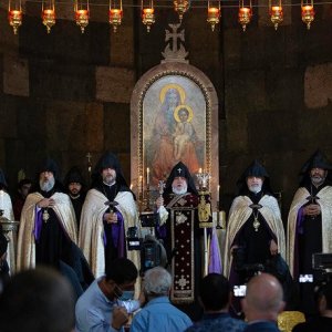 Սուրբ Գայանե վանքում Հայաստանի Անկախության 30-ամյակի առիթով Հանրապետական մաղթանք է կատարվել