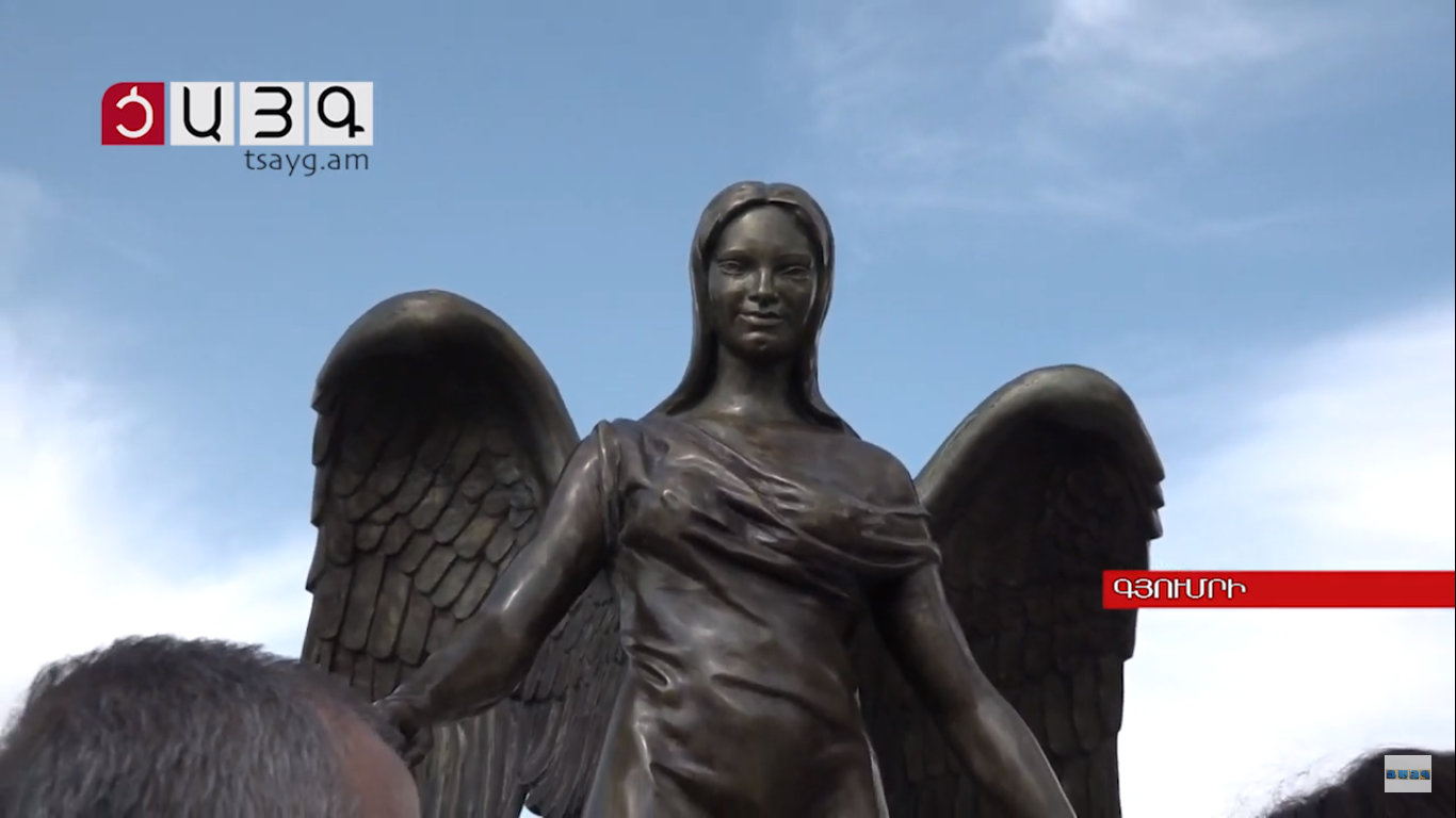 Մարտին Կակոսյանի «Պահապան հրեշտակը» հասավ Գյումրի․ Տեսանյութ