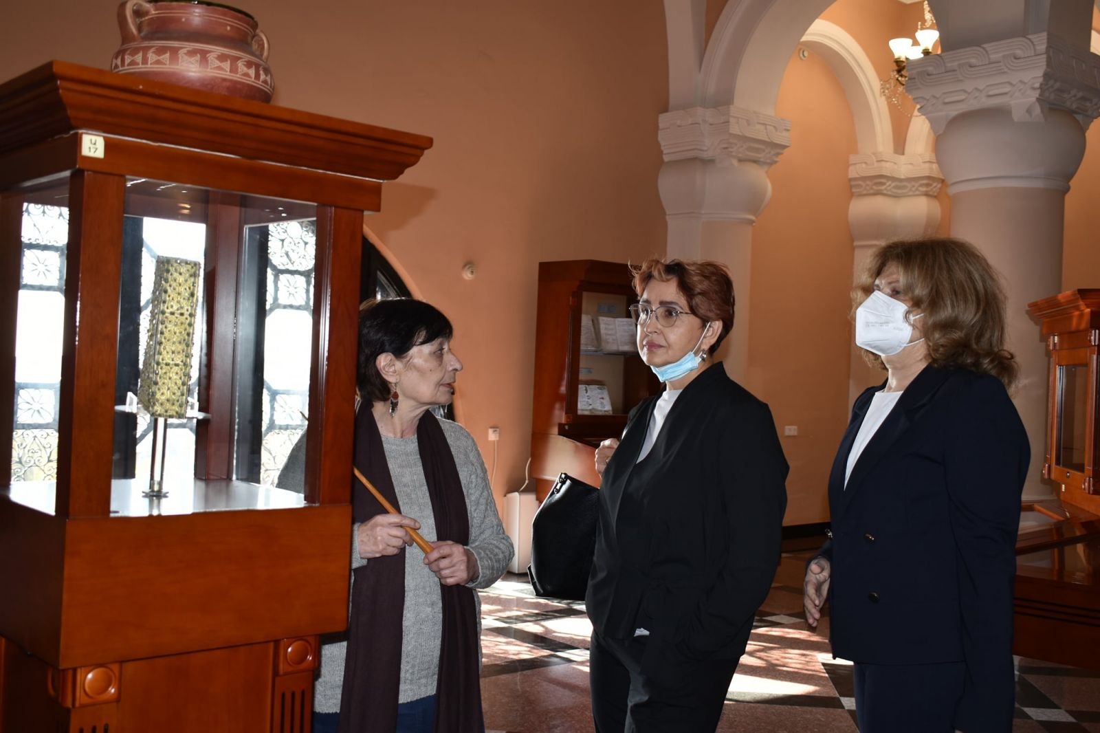 ՌԴ Գիտությունների ակադեմիայի աշխատակիցներն այցելել են Մատենադարան
