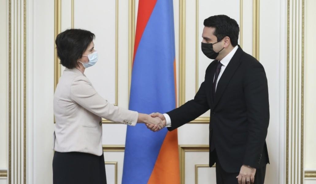 ՀՀ ԱԺ նախագահն ընդունել է Հայաստանում Լիտվայի դեսպանին