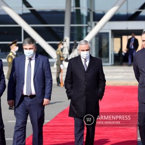 ԵԱՏՄ երկրների կառավարությունների ղեկավարները ժամանել են Երևան՝ մասնակցելու Եվրասիական միջկառավարական խորհրդի նիստին. Լուսանկարներ