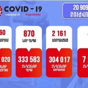 COVID-19. կորոնավիրուսային իրավիճակը Հայաստանում