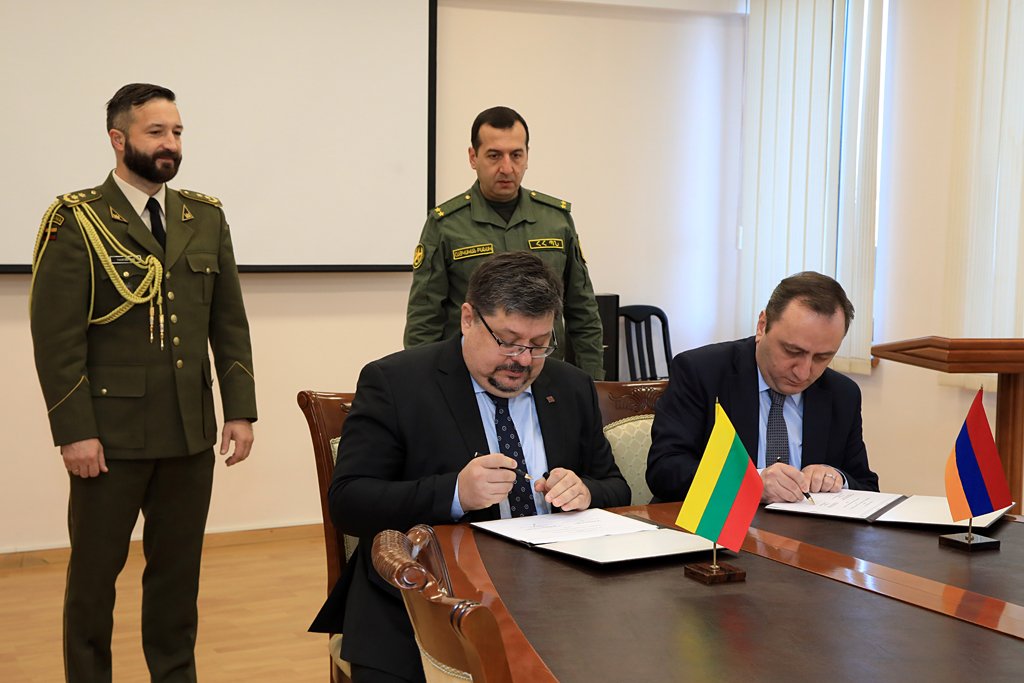 Ստորագրվել է 2022թ. ՀՀ և Լիտվայի միջև երկկողմ ռազմական համագործակցության ծրագիրը