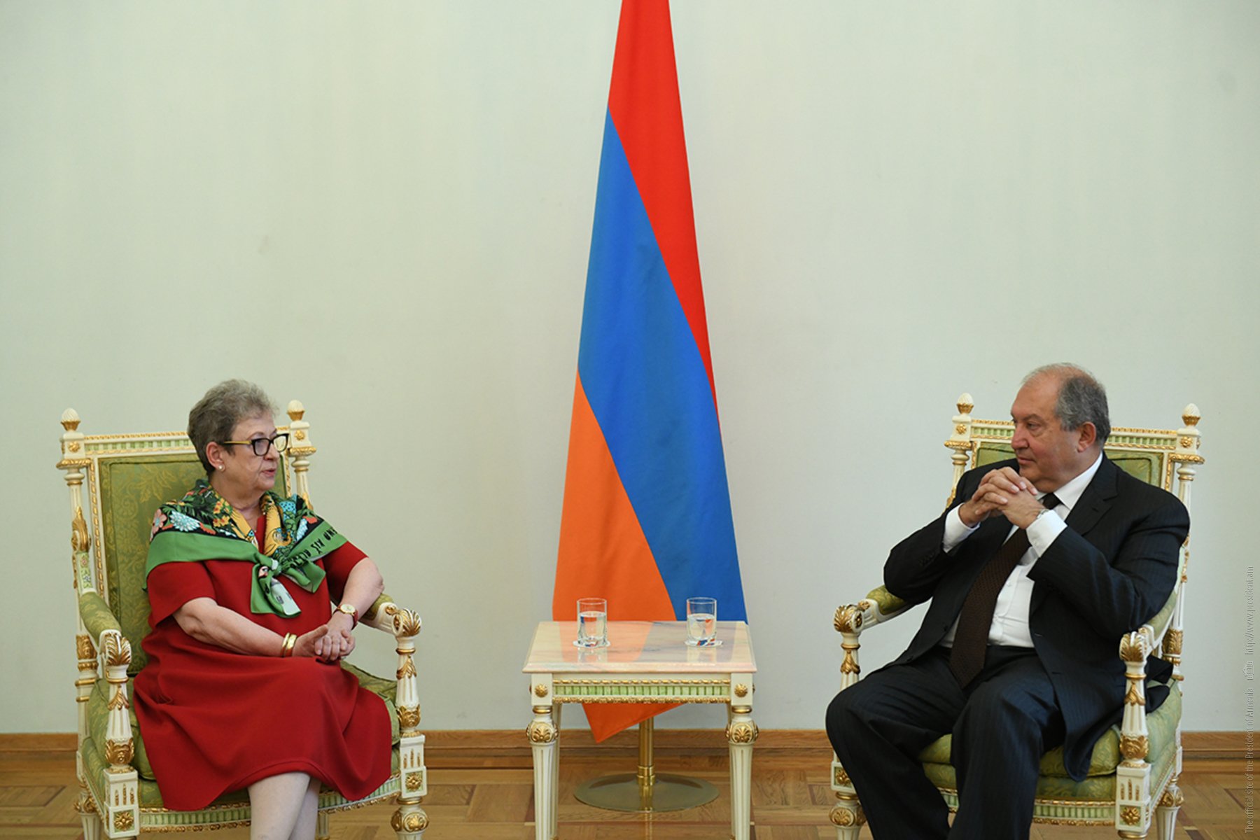 Արմեն Սարգսյանը հանդիպում է ունեցել Հայաստանում Եվրոպական միության պատվիրակության ղեկավար Անդրեա Վիկտորինի հետ