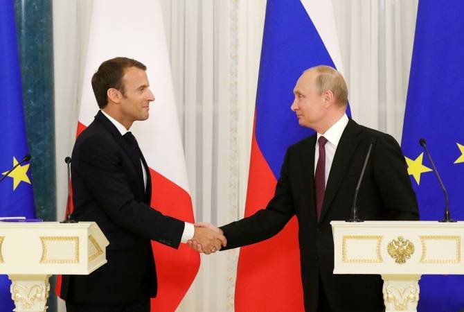 ՌԴ-ն ու Ֆրանսիան ընդհանուր մտահոգություն ունեն Եվրոպայում անվտանգության իրավիճակի վերաբերյալ. Պուտին