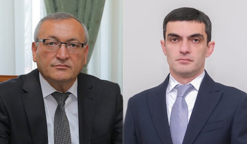 Արթուր Թովմասյանը և Սերգեյ Ղազարյանը քննարկել են արցախցիների շահերի պաշտպանությանն ուղղված աշխատանքները