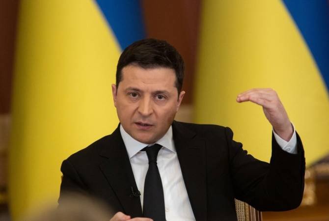 Զելենսկին հայտարարել է, որ ներխուժման մասին լուրերի խուճապը գործում է Ուկրաինայի դեմ