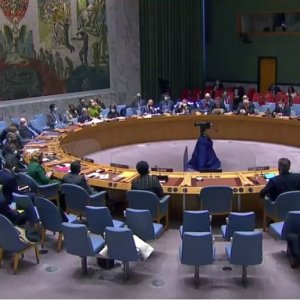 ԵԱՀԿ ներկայացուցիչները ճեպազրույց են անցկացնում ՄԱԿ-ի Անվտանգության խորհրդի նիստում . ուղիղ