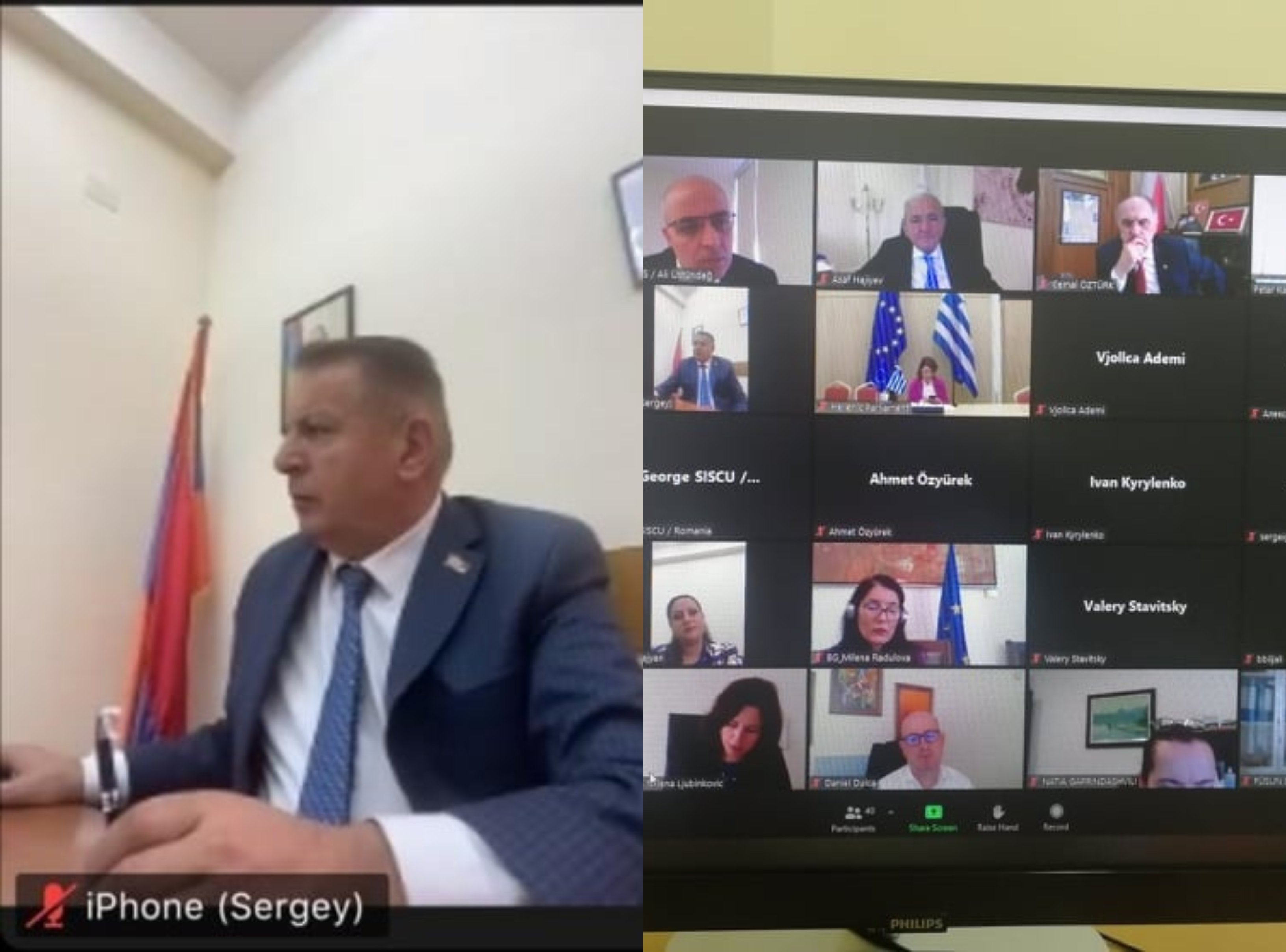 Այսօր տեղի ունեցավ Սևծովյան տնտեսական համագործակցության խորհրդարանական վեհաժողովի նիստը, որի ընթացքում ընտրվեցի հանձնաժողովի փոխնախագահի պաշտոնում․ Սերգեյ Բագրատյան