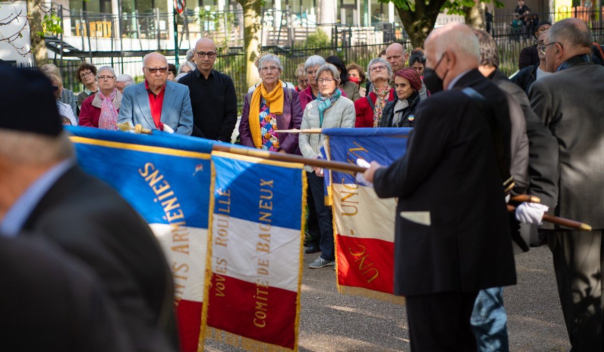 Հայոց ցեղասպանության 107-րդ տարելիցին նվիրված հիշատակի արարողություն` Ֆրանսիայի Բանյո քաղաքում