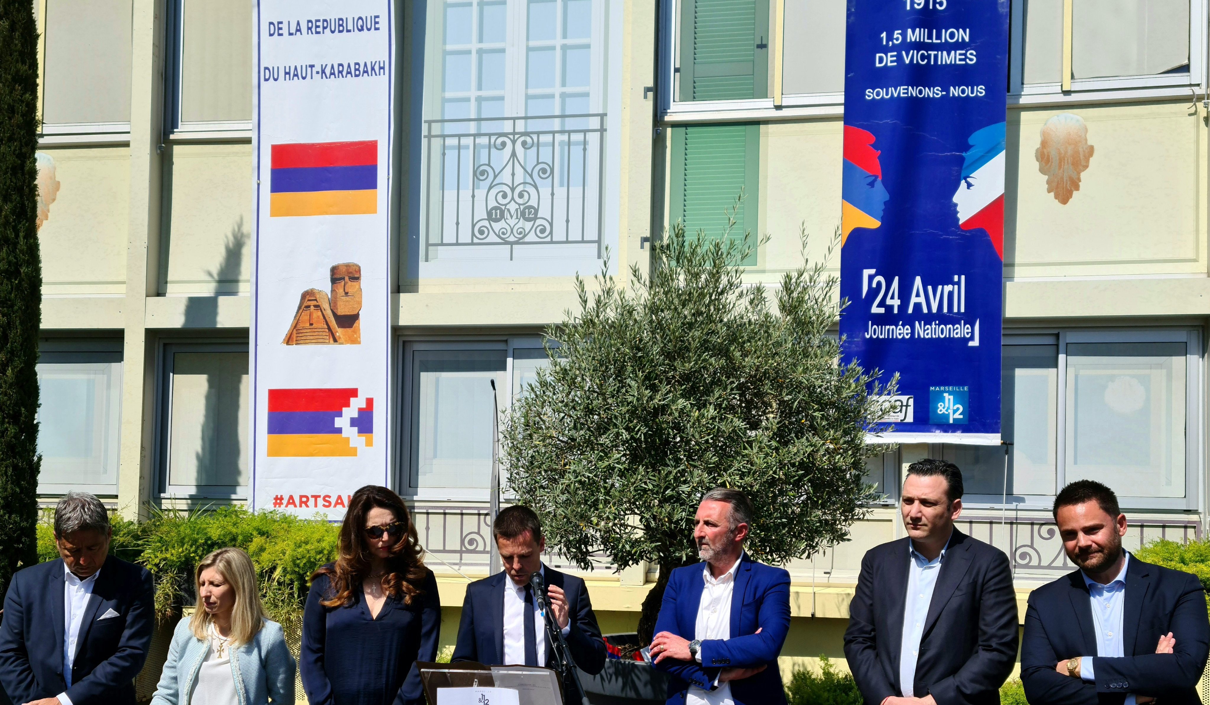 Հայոց ցեղասպանության զոհերի հիշատակին նվիրված արարողություններ՝ Ֆրանսիայի մի շարք քաղաքներում