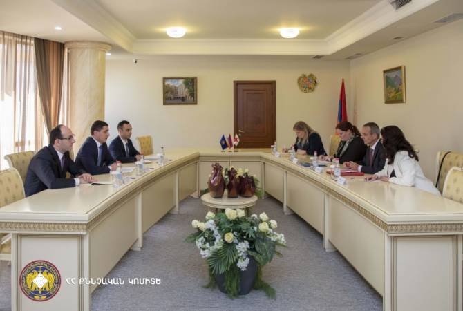 Արգիշտի Քյարամյանն ընդունել է Հայաստանում Կարմիր խաչի միջազգային կոմիտեի պատվիրակության ղեկավարին