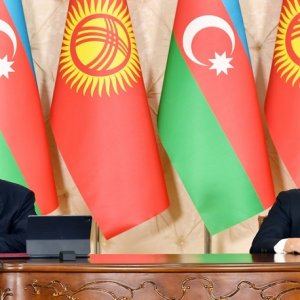 Ադրբեջանի և Ղրղզստանի նախագահները ստորագրել են ռազմավարական գործընկերության մասին հռչակագիր