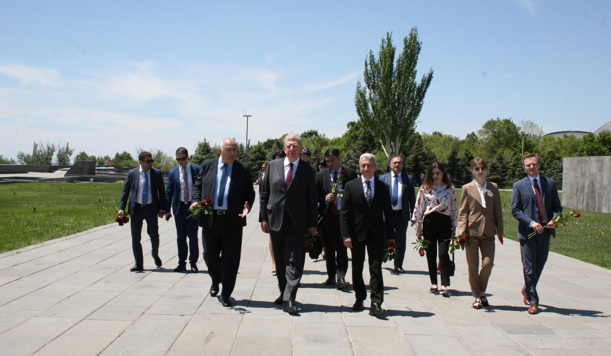 ՌԴ հաշվիչ պալատի նախագահ Ալեքսեյ Կուդրինն այցելել է Հայոց ցեղասպանության հուշահամալիր
