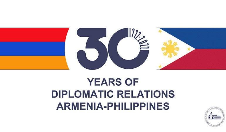 Հայաստանի և Ֆիլիպինների ԱԳՆ-ները շնորհավորական ուղերձներ են փոխանակել