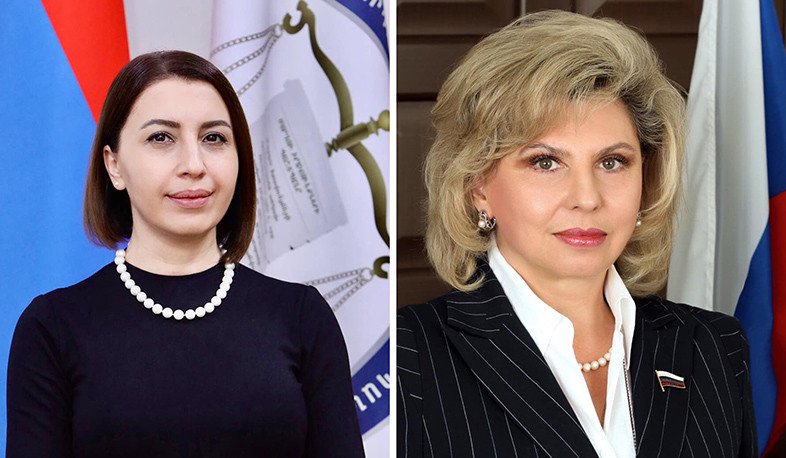 ՀՀ ՄԻՊ-ը և ՌԴ մարդու իրավունքների հանձնակատարը քննարկել են իրավապաշտպանության ոլորտում գործակցելու ուղիները