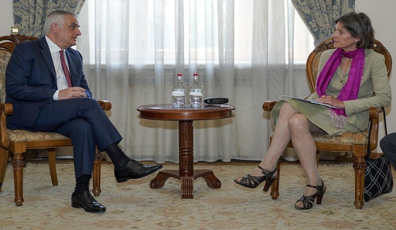 Մհեր Գրիգորյանը և Մարտինա Շմիդտը մտքեր են փոխանակել Հայաստանում կոռուպցիայի դեմ պայքարի շուրջ