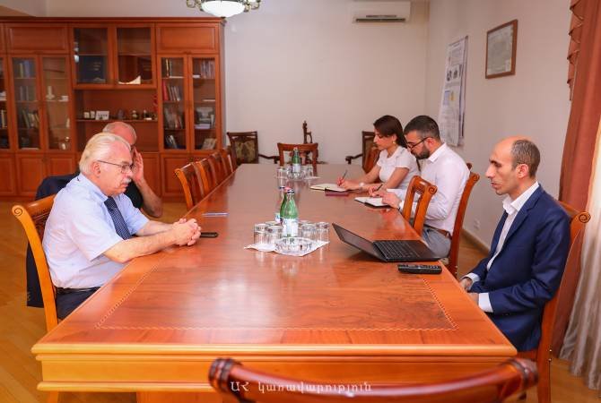 Արտակ Բեգլարյանը համագործակցության հնարավորություններն է քննարկել «Հայաստան» համահայկական հիմնադրամի Ֆրանսիայի տեղական մարմնի ատենապետի հետ