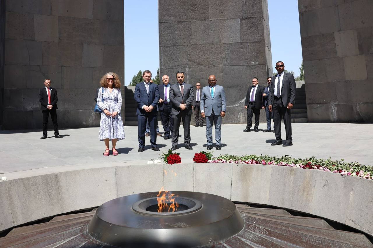 ՄԱԿ-ի Գլխավոր ասամբլեայի նախագահն այցելել է Հայոց ցեղասպանության հուշահամալիր