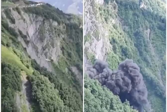 Վրաստանի լեռներում սահմանային ոստիկանությանը պատկանող ուղղաթիռ է կործանվել