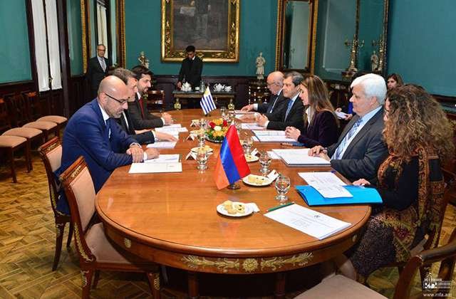 Քաղաքական խորհրդակցություններ Հայաստանի և Ուրուգվայի Արևելյան Հանրապետության արտաքին քաղաքական գերատեսչությունների միջև