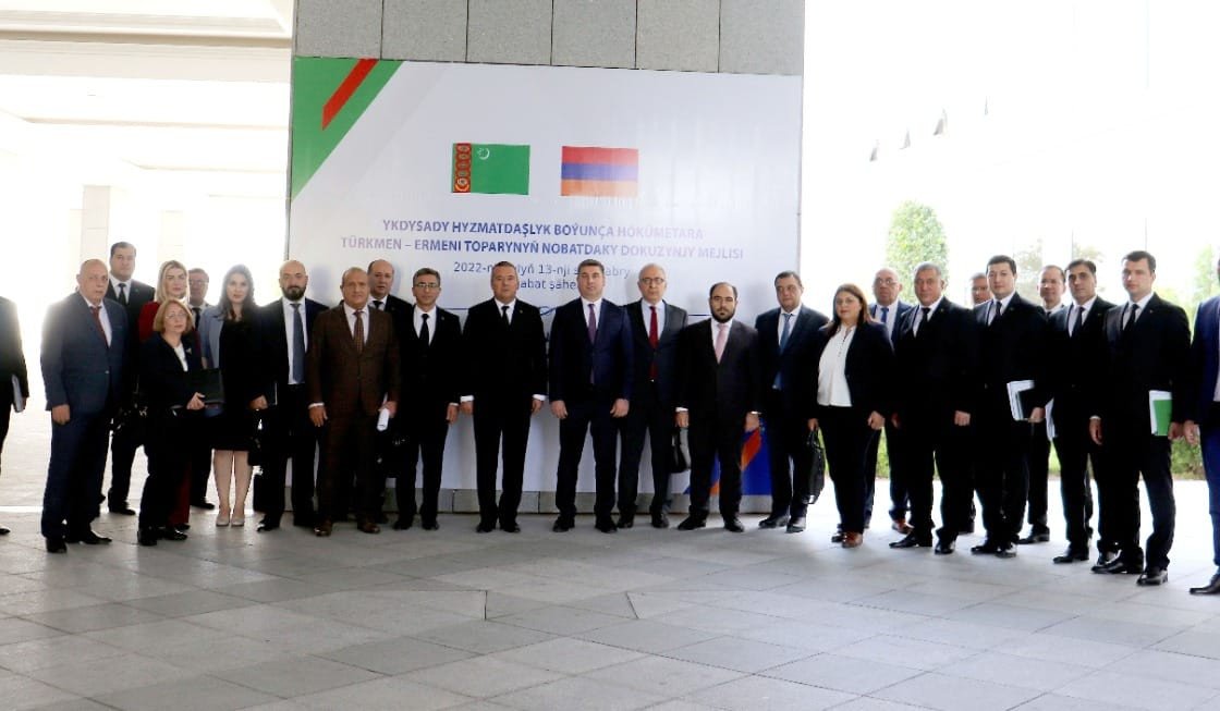 Հայաստանի և Թուրքմենստանի միջև տնտեսական համագործակցության միջկառավարական հանձնաժողովի 10-րդ նիստը կանցկացվի Երևանում