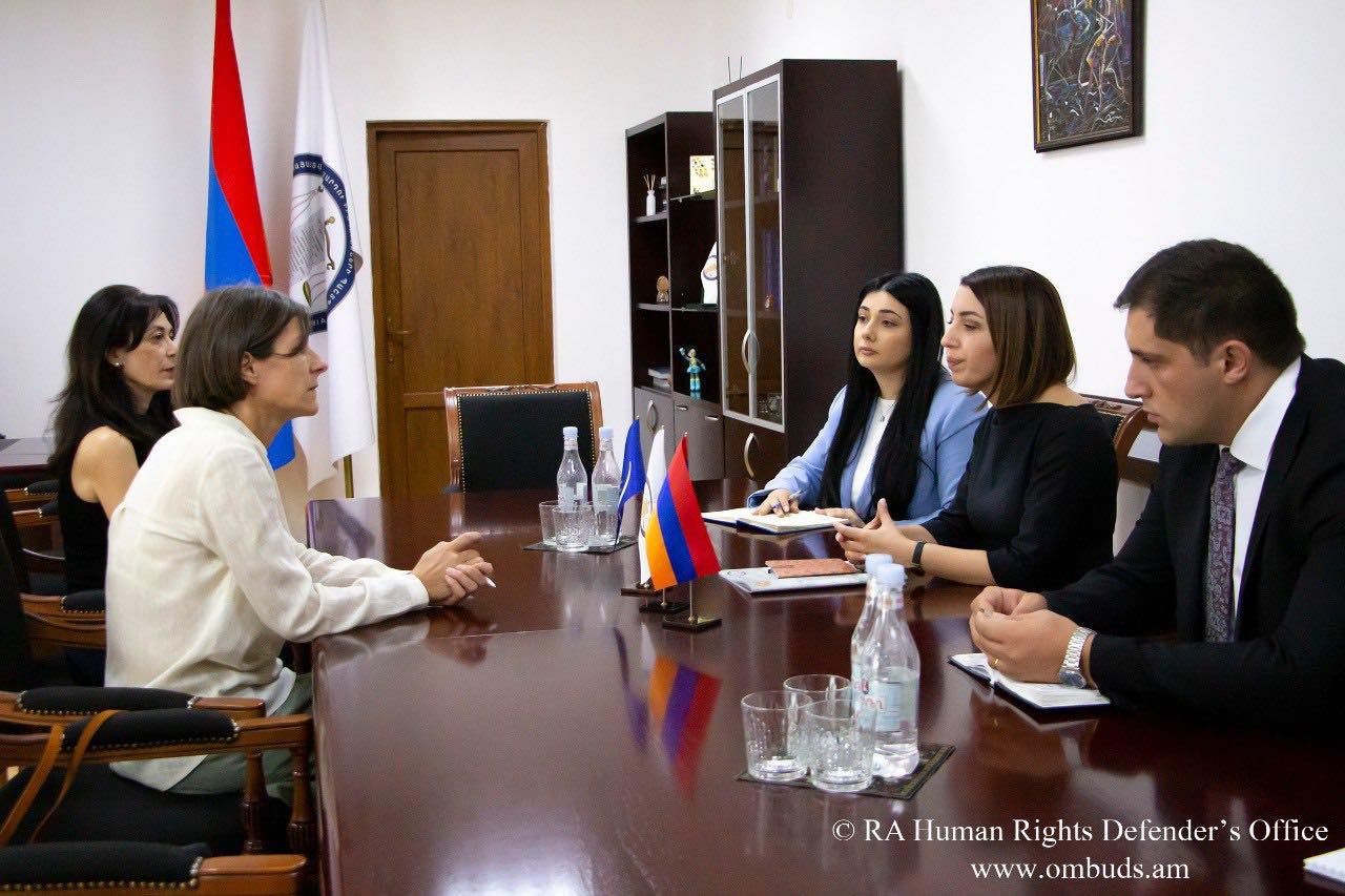 ՀՀ ՄԻՊ-ն ընդունել է Երևանում Եվրոպայի խորհրդի գրասենյակի ղեկավարին