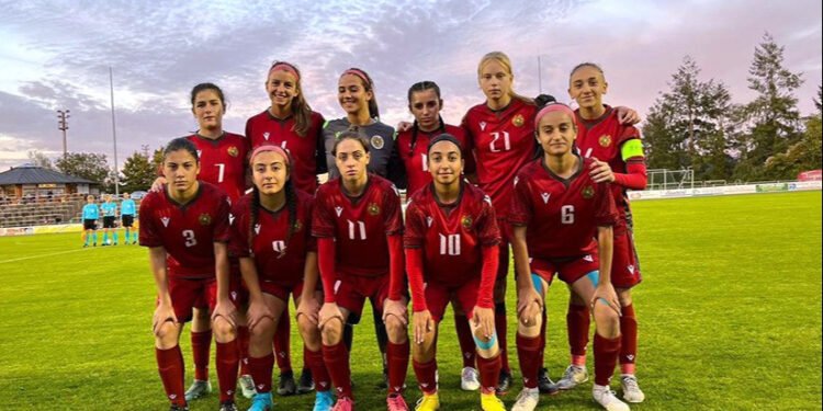 Կանանց Հայաստանի Մ-17 հավաքականը խոշոր հաշվով հաղթել է Վրաստանին