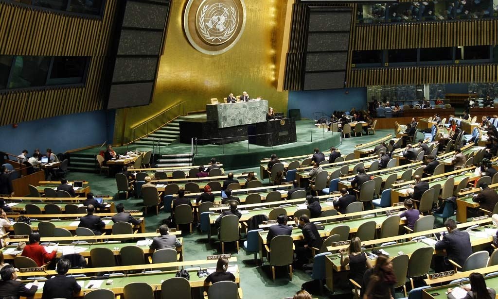ՄԱԿ ԳԱ-ն ընդունել է Ռուսաստանի կողմից Ուկրաինայի մարզերի բռնակցումը դատապարտող բանաձևը. կողմ է քվեարկել 143 երկիր, դեմ՝ 5