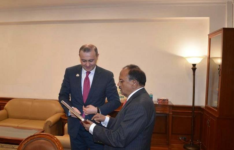 ԱԽ քարտուղար Արմեն Գրիգորյանը հանդիպել է Հնդկաստանի վարչապետի հետ