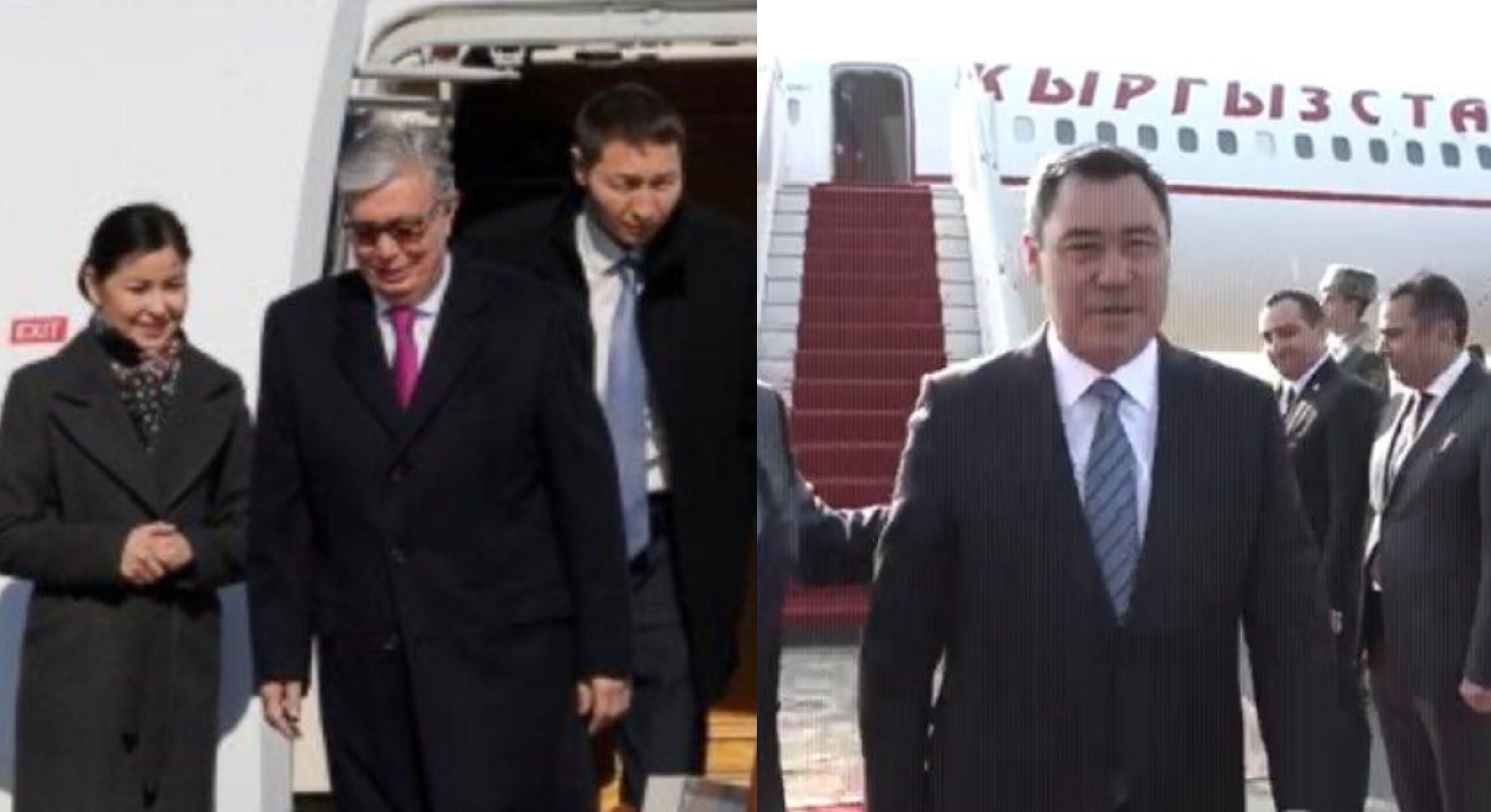 Ղազախստանի և Ղրղզստանի նախագահները ժամանեցին Երևան